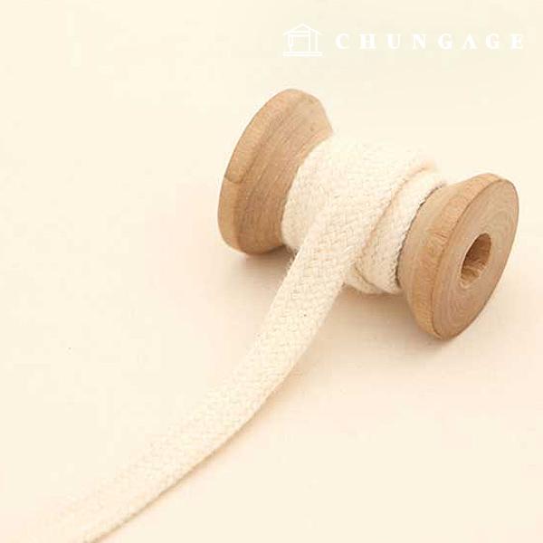 납작 스트링끈 후드 바지 가방 스트랩끈 러블리 소프트 내츄럴 48272