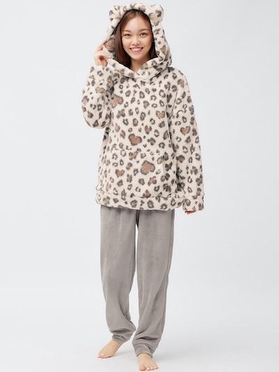 マシュマロフィールセット(レオパード)(長袖&ロングパンツ)