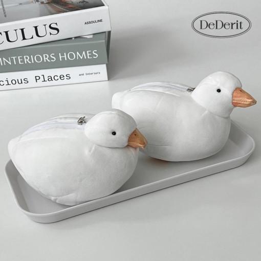 데데리트 통통 아기 오리 귀여운 동물 파우치 인형 친구 조카 우정 생일 선물