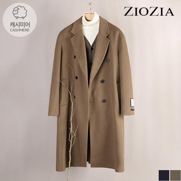지오지아 캐시미어 세미오버 핸드메이드 더블코트 (AAC4CB1103) | 애슬러