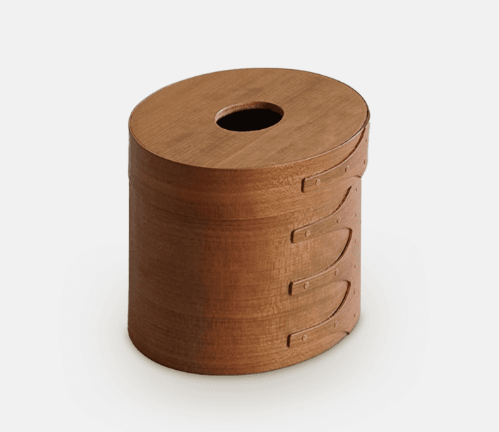 Shaker Tissue Box – Cherry