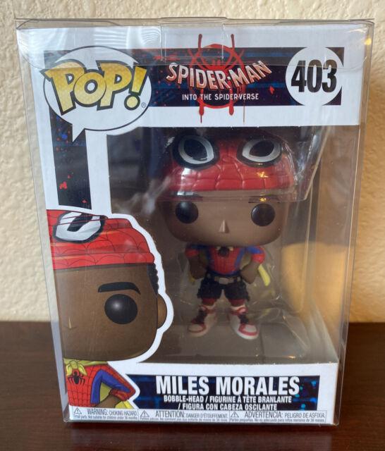 Funko Marvel Pop Vinyl Figure Miles Morales Cape Animated Spider-man 403