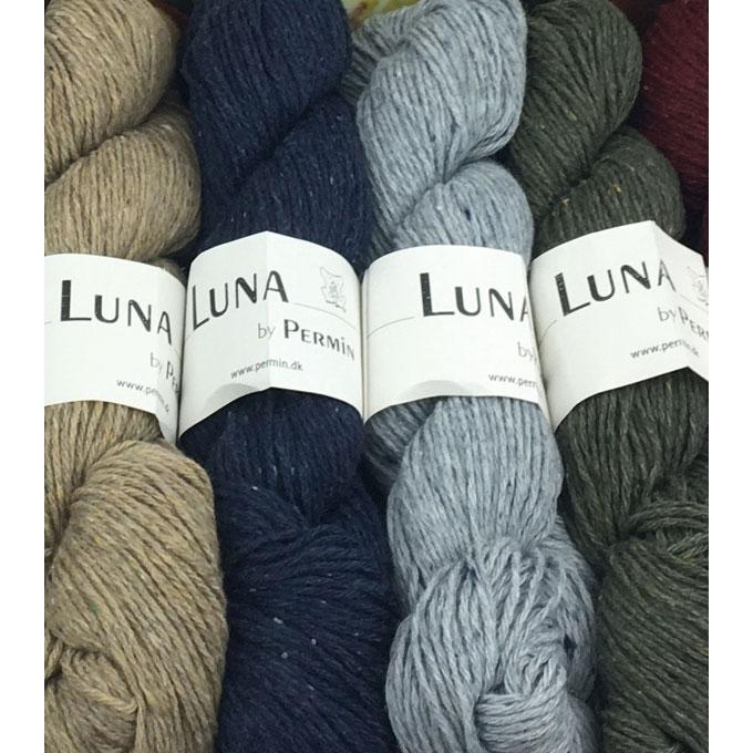 Luna 8890(리사이클드 울 100%, 50g, 175m) / 덴마크 Permin 뜨개실