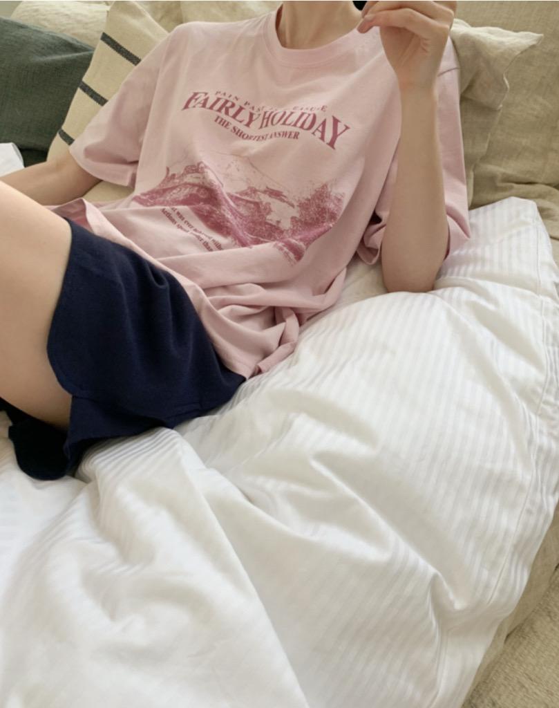 콜마이네임 코티지 티셔츠