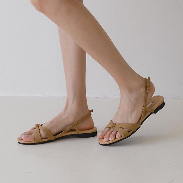 델브투스트랩꼬임샌들(1.5cm)