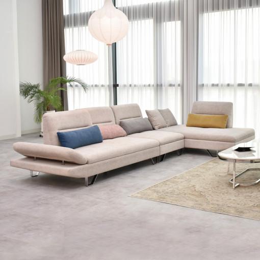 [예약판매] 바라하우스 데레크 조야 패브릭 이지클린 4인용 5인용 카우치쇼파 스윙소파