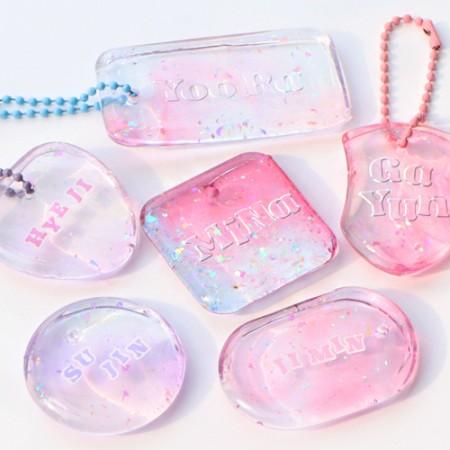 심플팬던트몰드6종 (PP1)/레진아트실리콘몰드