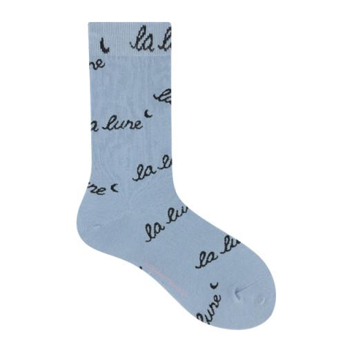 봉주르마치 레터링양말 디자인양말 패션양말 La lune socks (2차재입고)