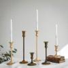 카렐 엔틱 골드 꼬임 빈티지 인테리어 캔들 신주 촛대 홀더 2컬러