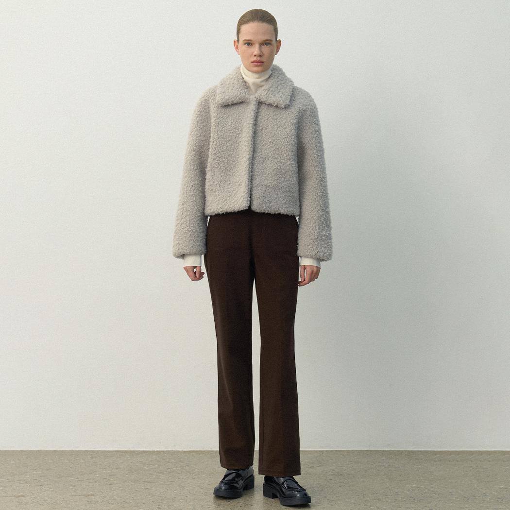 (JK-2983)LOIRE SHEARING CROP JACKET
