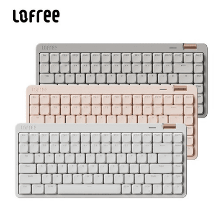 로프리 플로우 라이트 Lofree flow Lite 키보드 휴대용 사무용 84키, 오프화이트-84, lofree flo..., 제조사축