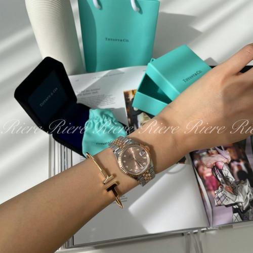 티파니앤코 티팔찌 로즈골드