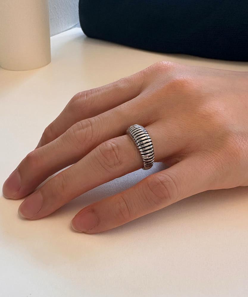 Line ring 빈티지 라인링 세로줄 반지