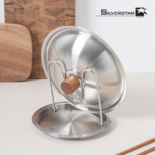 실버스타 냄비뚜껑 거치대 조리도구 거치대 받침대 올스텐304(나둬요)