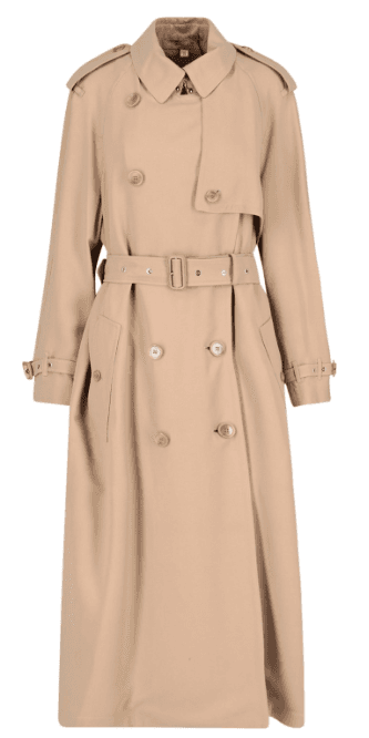 Viscose Trench Coat