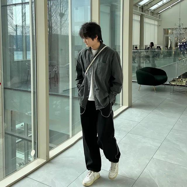 글로리 피그먼트 오버핏 코튼 셔츠 봄 신상 여름 가을 꾸안꾸