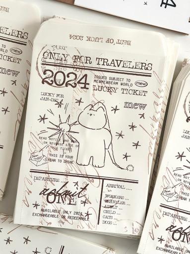 [시즌한정][mewmewbeam] vintage envelope for 2024 (중봉투)