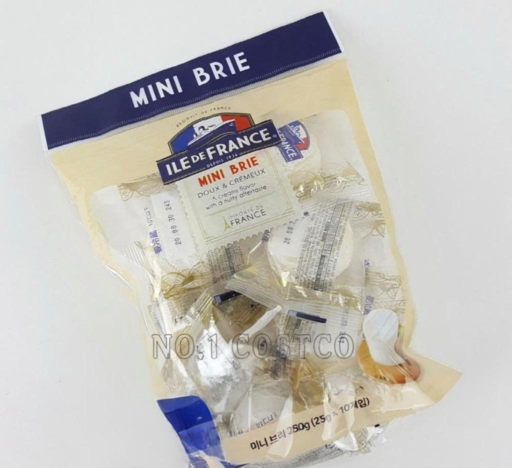 코스트코 미니 브리 치즈 25g x 10개 일드 프랑스 아이스박스 간식 와인 안주