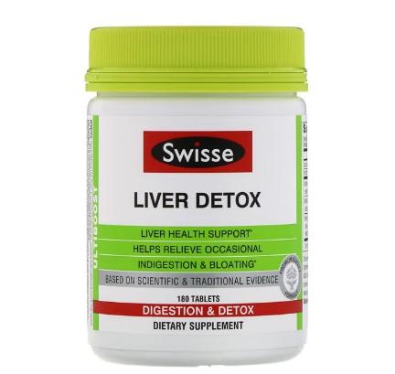 Swisse, Ultiboost, 리버 디톡스, 180 정