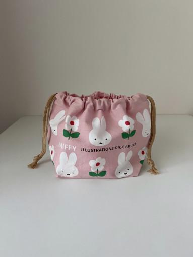 모닝버드 MIFFY STRAWBERRY 파우치 도시락 가방