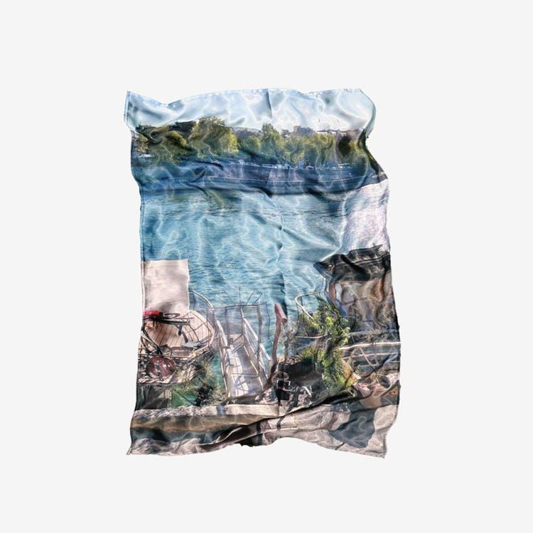 파리 센 강 패브릭포스터