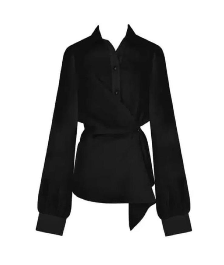 Charming Drape Blouse