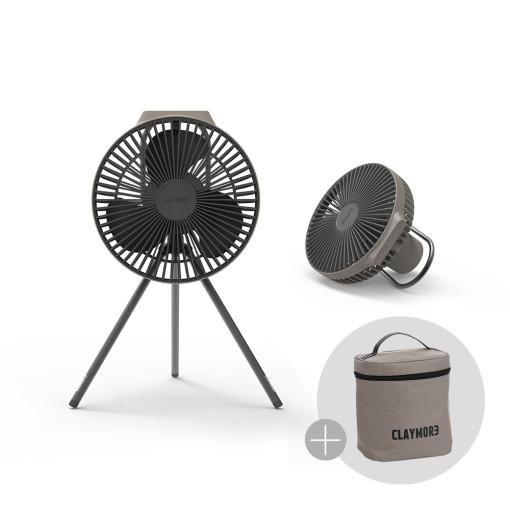 크레모아 V600+ 웜그레이 무선 캠핑선풍기 써큘레이터 타프팬