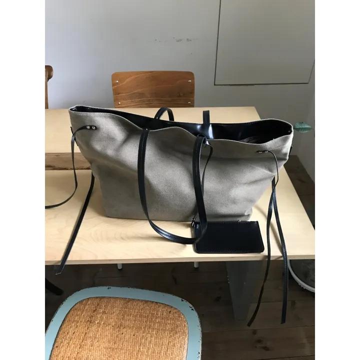 타이 캔버스 숄더백 (2color)