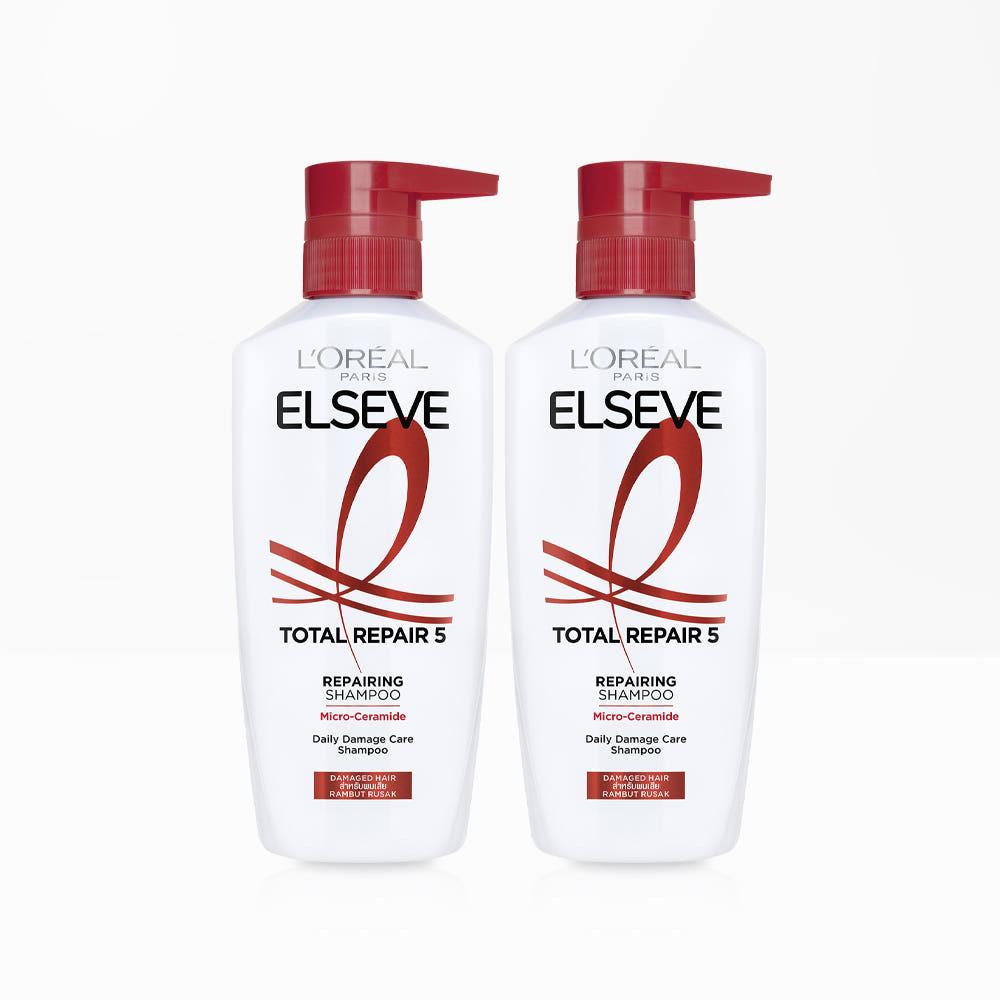 로레알파리 토탈리페어5 샴푸 410ml 2개