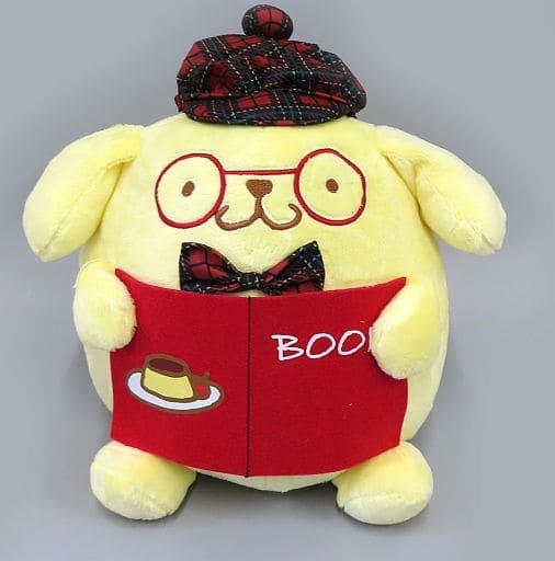 ポムポムプリン(A/ふむふむ) 読書の秋BIGぬいぐるみ～ポムポムプリン～ 「ポムポムプリン」