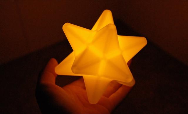 Star Fragment LED Light, Animal Crossing Battery Powered Prop, ACNH 3D Printed Office Decor, Wedding Decoration, Nintendo Gamer Gift
