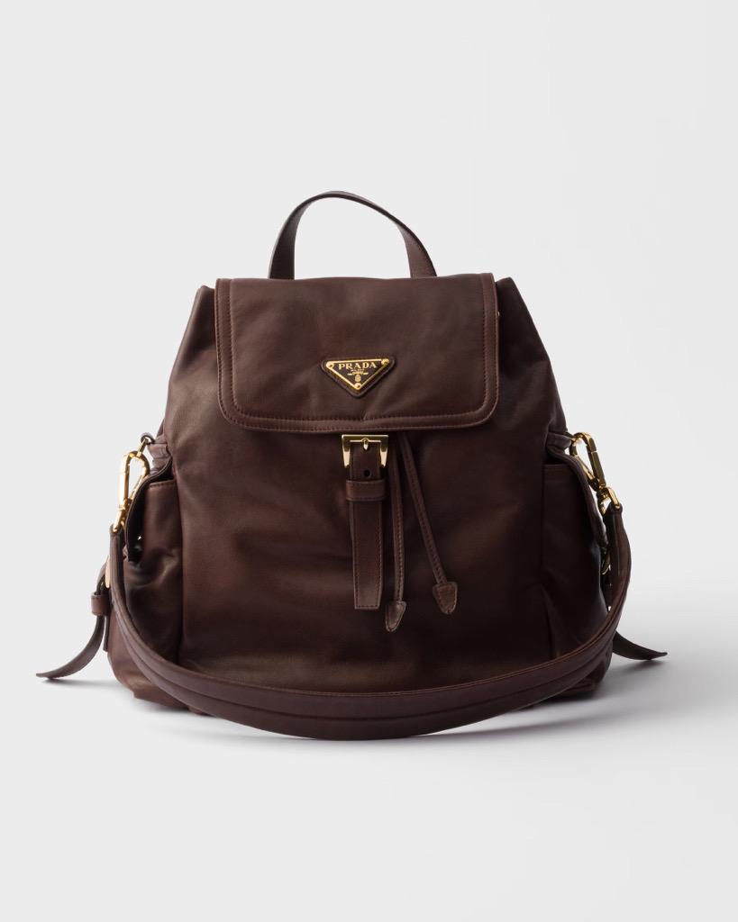 Prada Explore medium nappa leather backpack