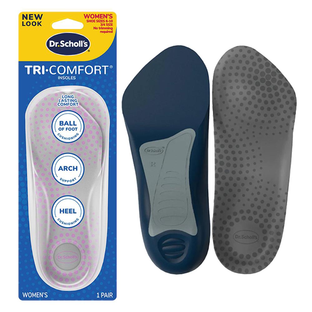 닥터숄 여성용 발바닥 3중 서포트 기능성 인솔 양발착용 세트 - 깔창 | 쿠팡