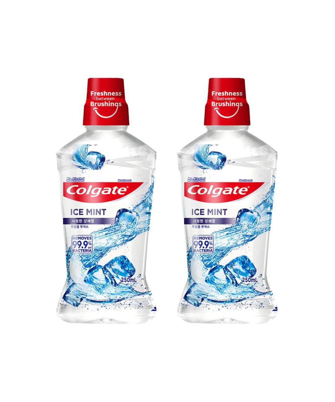 콜게이트(COLGATE)  마우스워시 아이스민트 휴대용 250ml 2개 - 후기 | 무신사