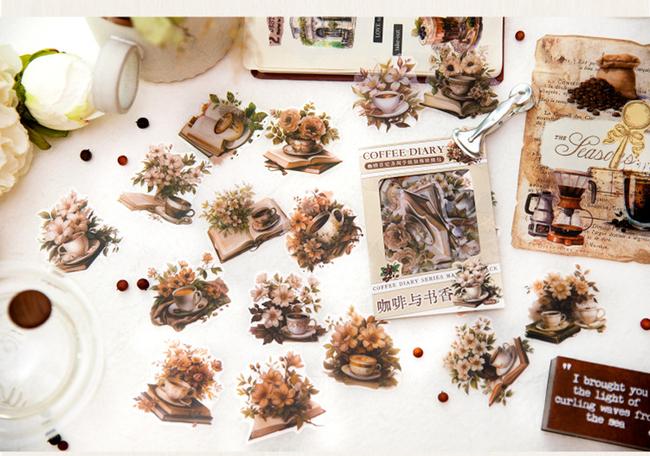 멜리사 커피 빈티지 다꾸 스티커