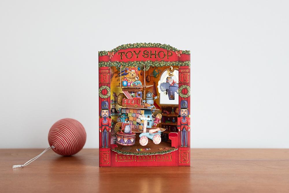 Christmas Toy Shop Swing Card