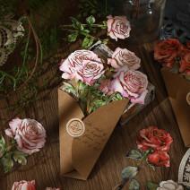 멀리서 온 편지 빈티지 다꾸 스티커