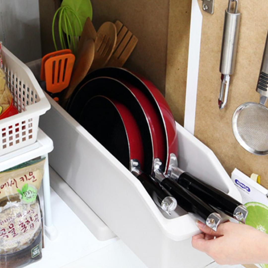 [창신리빙] 슬라이딩 싱크대 슬라이딩 양념통 트레이 1+1