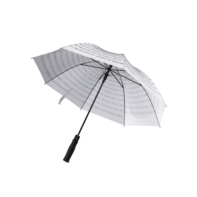 Color-Changing Lyrics Umbrella