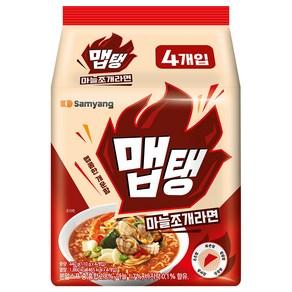 맵탱 마늘조개라면 110g, 16개 - 봉지라면 | 쿠팡