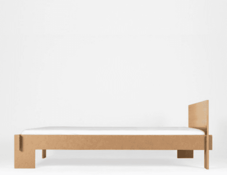 무어만 베드 프레임 헤드레스트 MDF 네추럴 / Moormann Bed Headrest