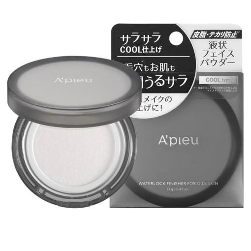 일본 어퓨 워터락 피니셔 파우더 COOL 사라사라 팩트 EX 13g