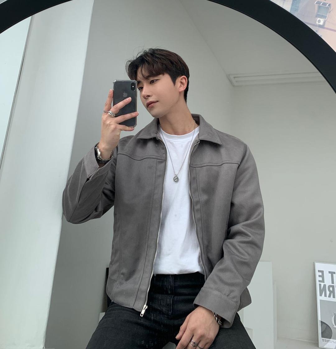 간절기 남자 스웨이드 자켓 (4color)