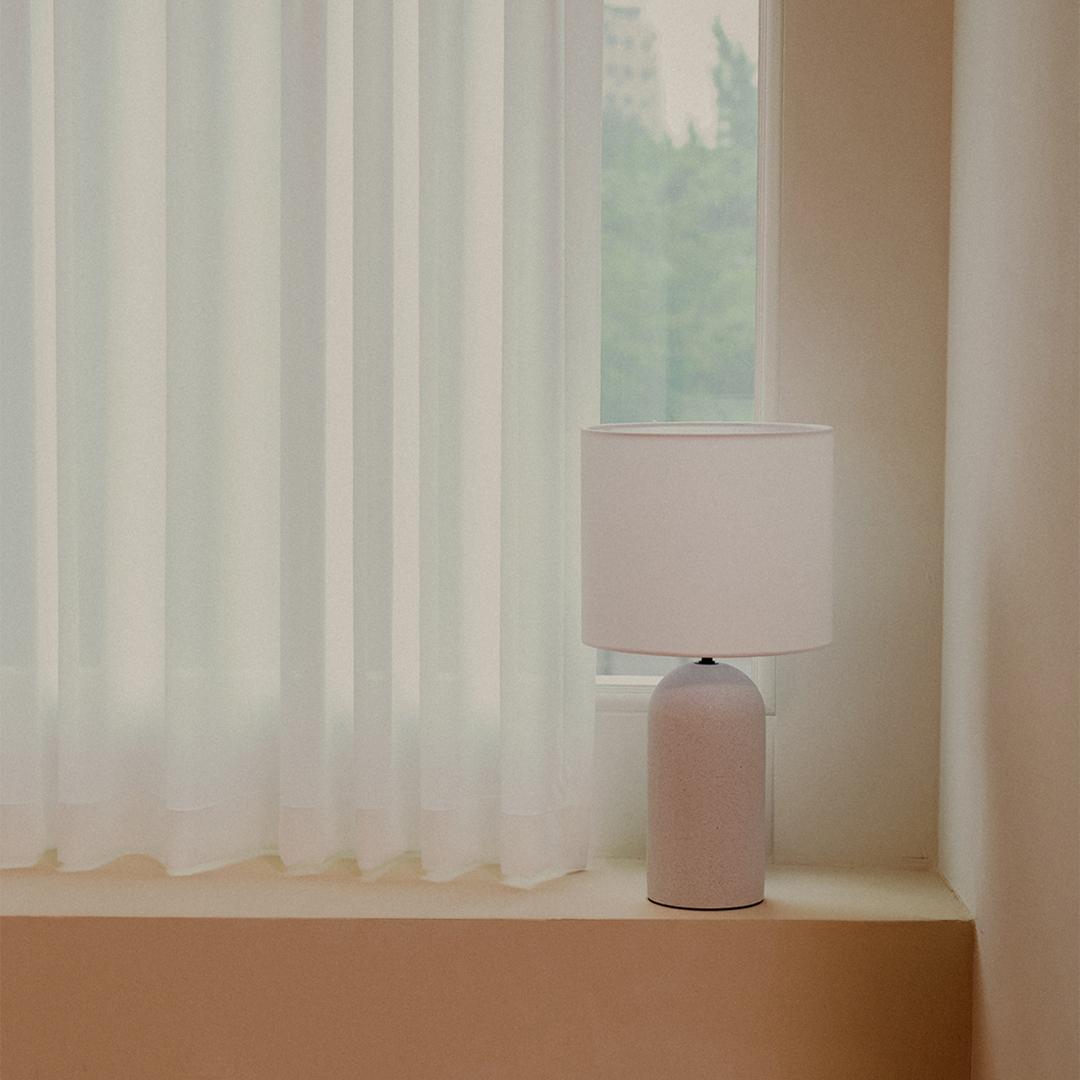 Grace Table Lamp Light Gray (EASLT83)