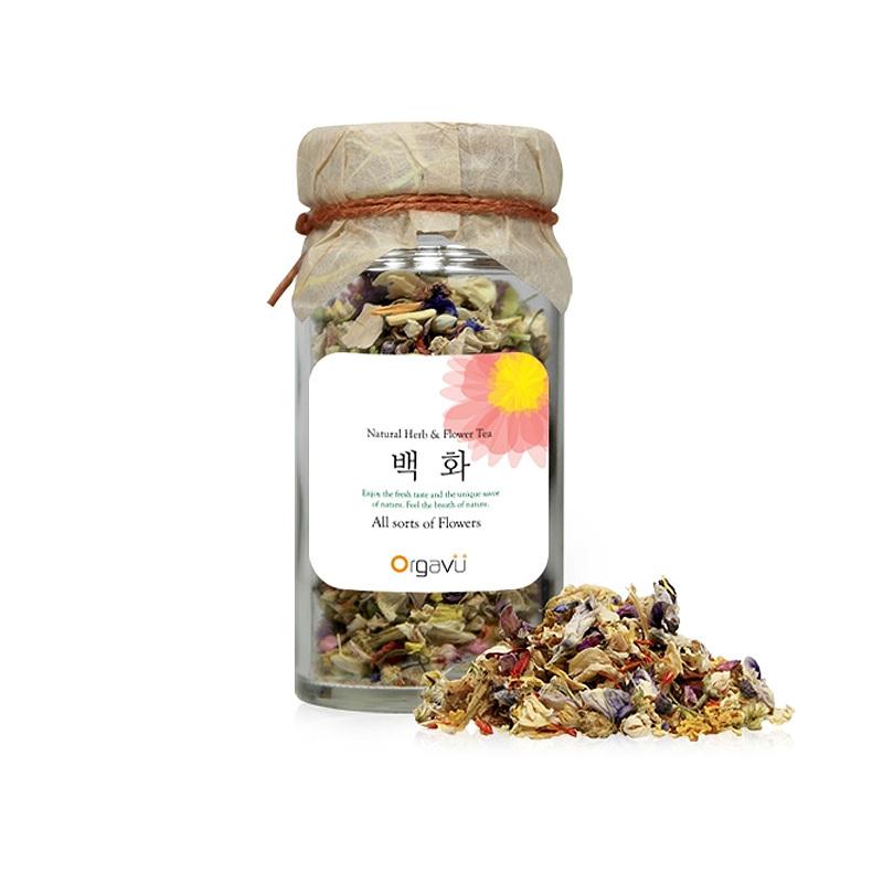 오가뷰 수제 백화차 8g 혼합꽃차