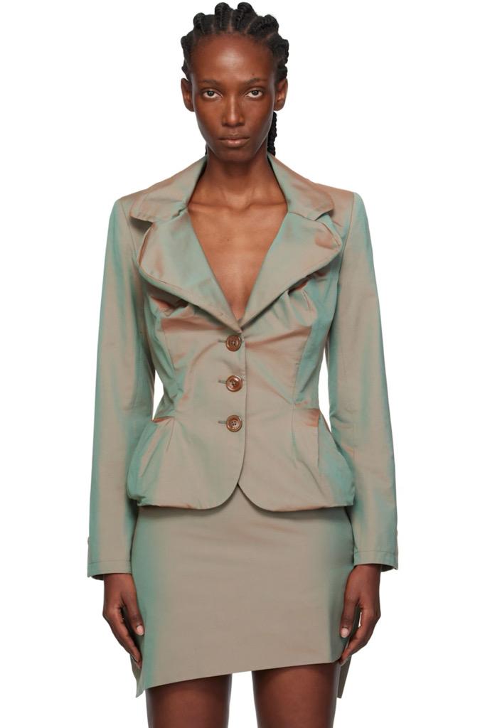 Green Drunken Blazer