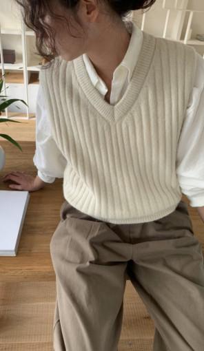 드온도 소프트알파카 베스트 (4color) 알파카 조끼