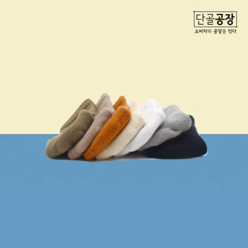 [단골공장](준희어패럴) 무지/골지 양말 4켤레 데일리 삭스 파일공법 쿠션양말 식스삭스