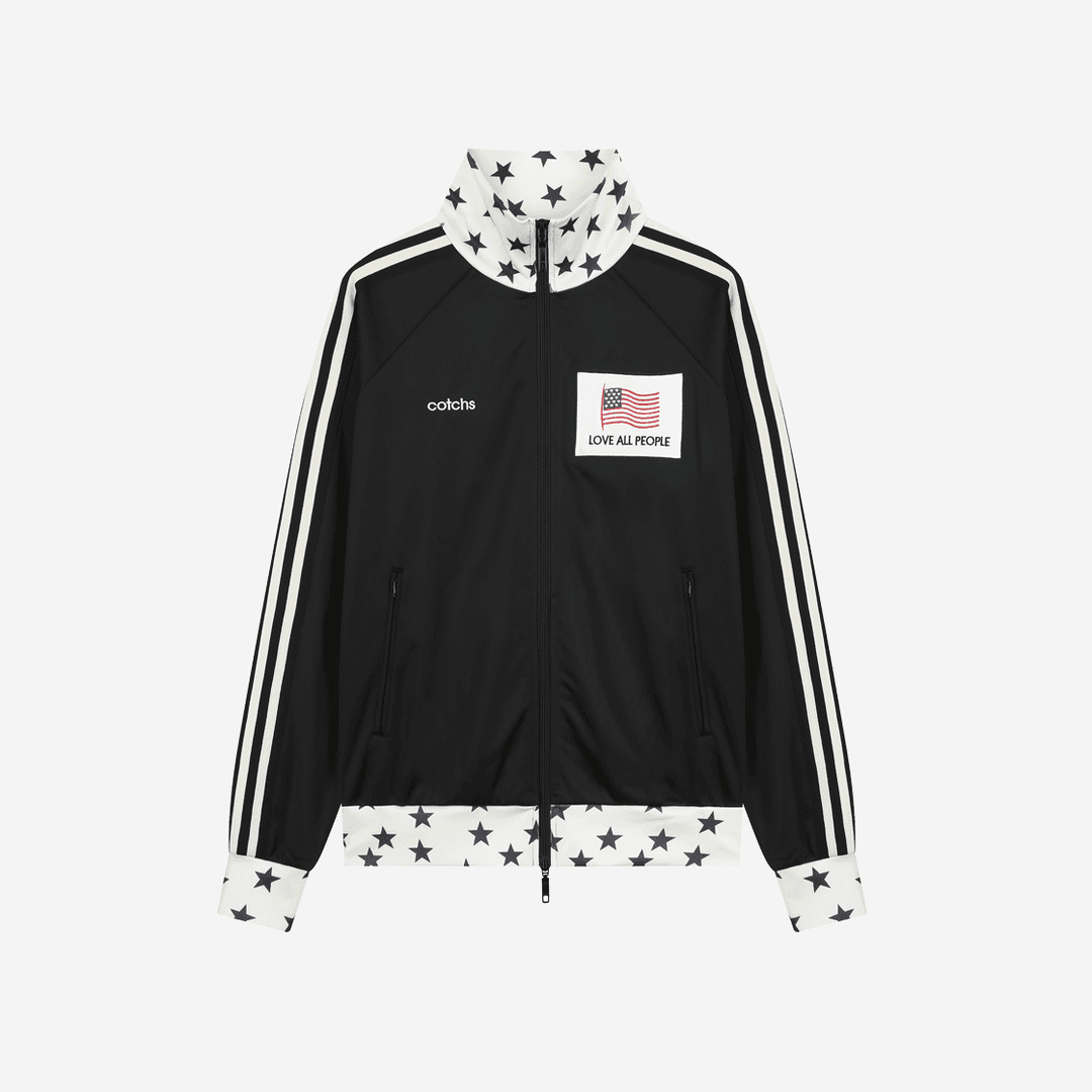 Cotchs Dino Diver Track Jacket Black