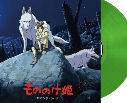 히사이시조 2LP 원령공주 모모노케 히메 지브리 OST 컬러 한정반 Vinyl